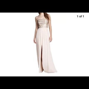 Aidan Mattox Embellished Beaded Bodice Size 8